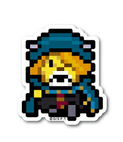 楽天市場 ピクセルワンピース ステッカー ペドロ ミニサイズ Opx041s One Piece ドット絵 グッズ ゼネラルステッカー