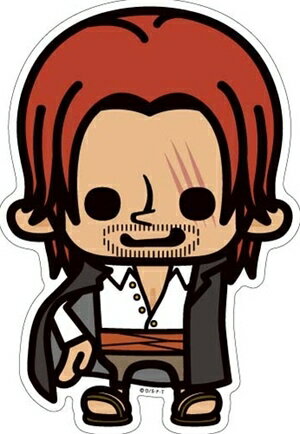 楽天市場 One Piece ワンピース パンソンワークスコラボステッカー Pws007 シャンクス Lサイズ ワンピース公式グッズ ゼネラルステッカー