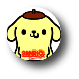 SANRIO サンリオ×パンソンワークスコラボ SAN22 ポムポムプリン 缶バッジ キャラクター かわいい グッズ