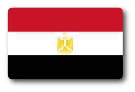SK254 国旗ステッカー エジプト EGYPT 100円国旗 フラッグ 旅行 スーツケース 車 PC スマホ