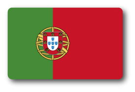 SK266 国旗ステッカー ポルトガル PORTUGAL 100円国旗 フラッグ 旅行 スーツケース 車 PC スマホ