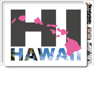 nCAXebJ[ HAWAIIAN STICKER 03 SK288 nC XebJ[ ObY G