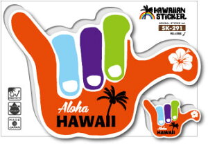 nCAXebJ[ HAWAIIAN STICKER 06 SK291 nC XebJ[ ObY G