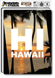 nCAXebJ[ HAWAIIAN STICKER 12 SK297 nC XebJ[ ObY G
