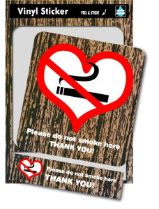 SK146 No Smoking04 �։��X�e�b�J�[ �\�� �x�� �T�C�� �C���e���A �� �X�� �O�b�Y