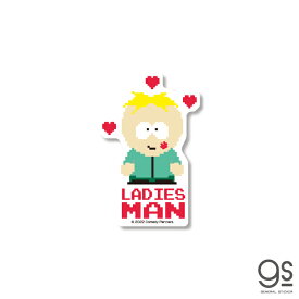 SOUTH PARKステッカー バターズ Ladies Man サウスパーク アメリカ トレイ・パーカー グッズ キャラクターステッカー イラスト アニメ gs 公式グッズ SP-009