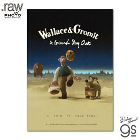 ウォレスとグルミット フォトアートポスター A Ground Day Out アニメ 映画 可愛い A4サイズ インテリア 犬 イギリス キャラクター gs 公式グッズ WGT041