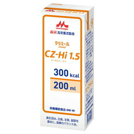 CZ-Hi1.5 紙パック （200ml×30個） 熱量300kcal 森永 クリニコ あずき風味 経管栄養 流動食