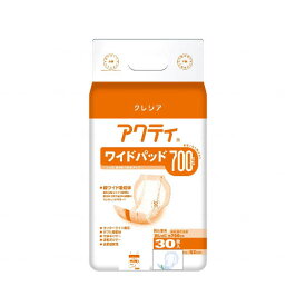 ［直送品］クレシア　Gワイドパッド 袋 700（30枚）［直送品以外と同梱不可］