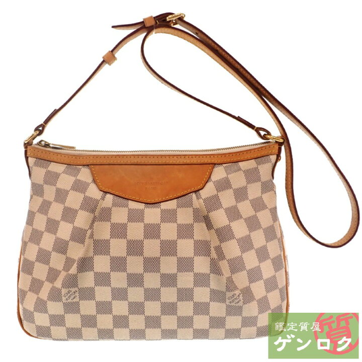 楽天市場】【中古】 ルイヴィトン ダミエアズール シラクーサ PM 