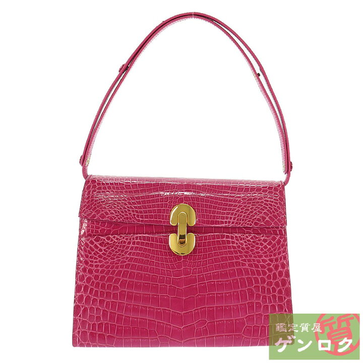 楽天市場】【中古】 モラビト クロコ クロコダイル ピンク 