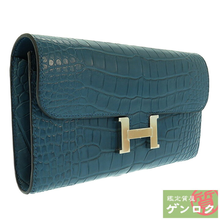 楽天市場】【中古】 エルメス アリゲーターマット コンスタンス ロング  