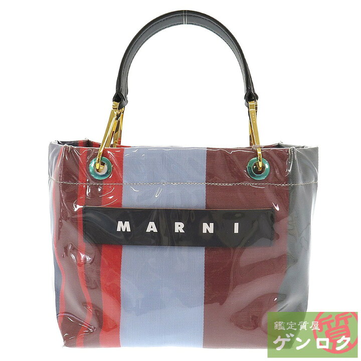 楽天市場】【中古】 マルニ GLOSSY GRIP マルチカラー トートバッグ 