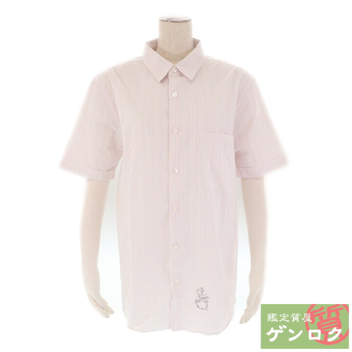 楽天市場】【中古】 ルイヴィトン ストライプシャツ 半袖シャツ 薄 