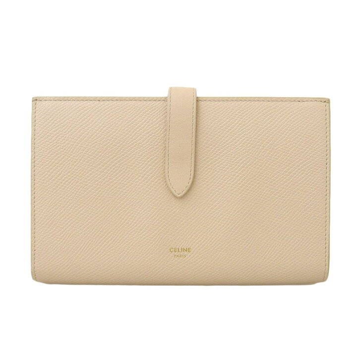 楽天市場】【中古】 セリーヌ ラージストラップウォレット 長財布 