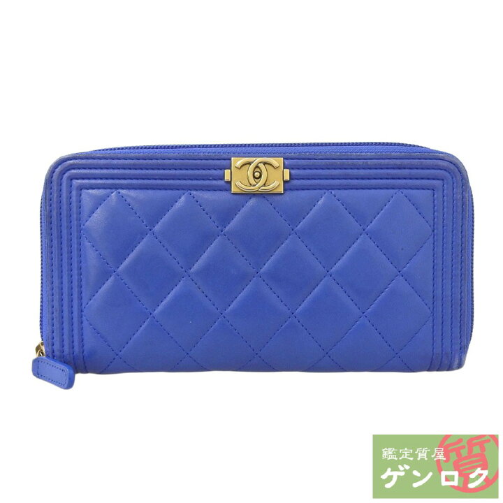 楽天市場】【中古】 シャネル ボーイシャネル ラウンドファスナー 