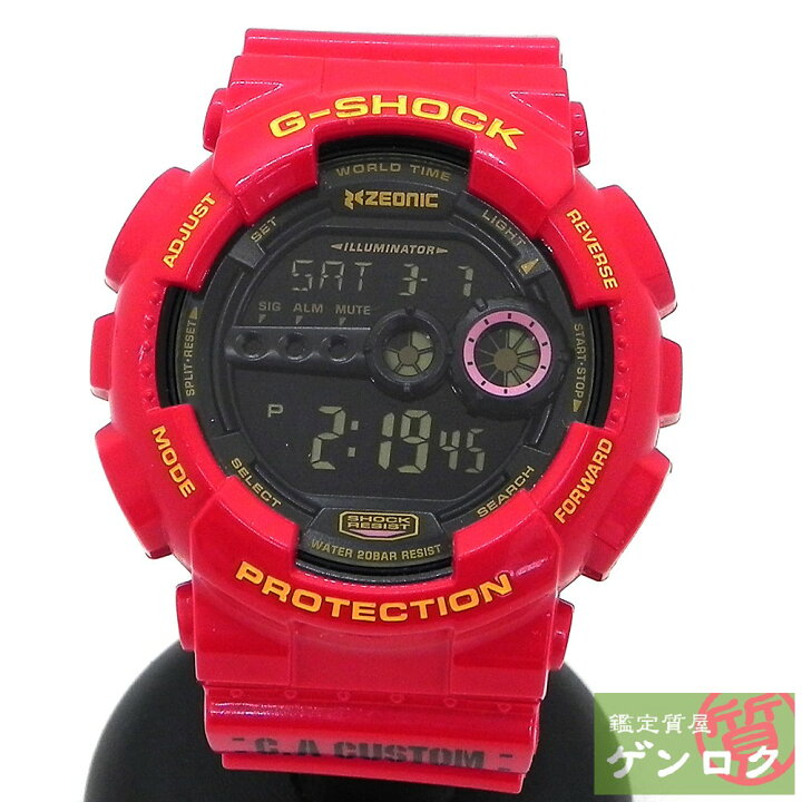 楽天市場】【中古】カシオ Gショック G-SHOCK 機動戦士ガンダム シャア 