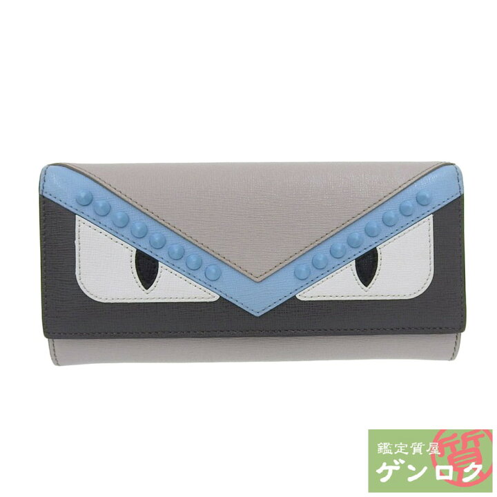 楽天市場】【中古】 フェンディ モンスター 二つ折り ウォレット 