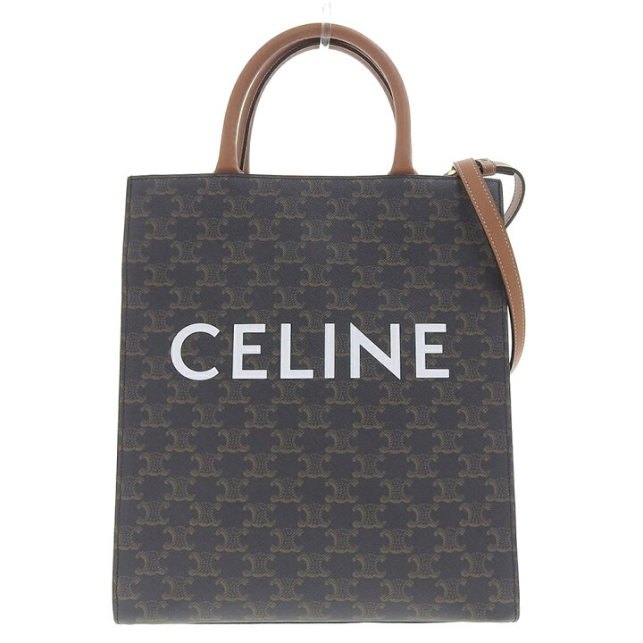 楽天市場】【中古】CELINE セリーヌ バーティカルカバ スモール 2WAY 