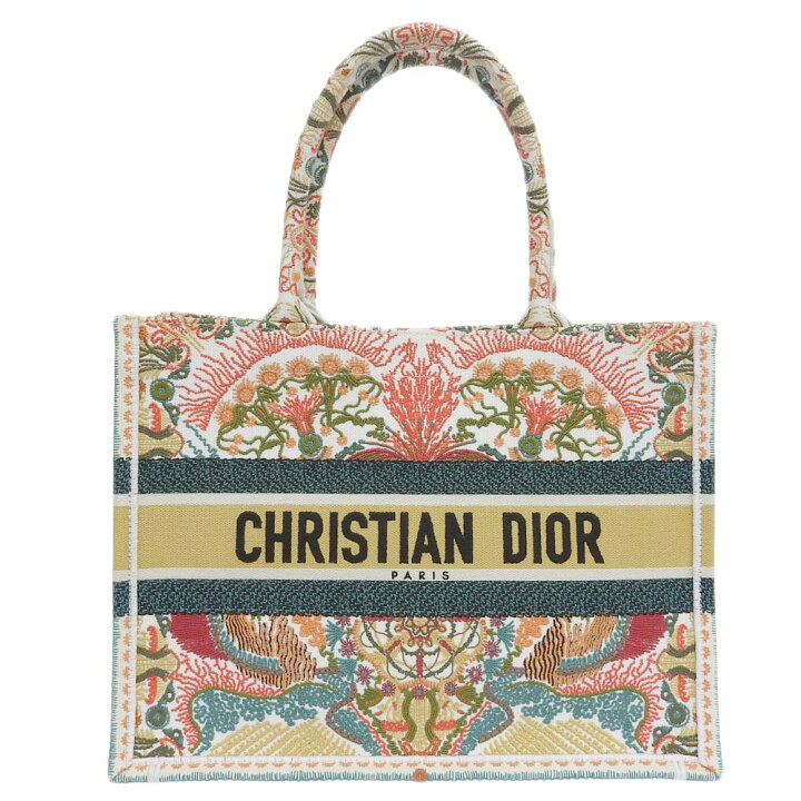 楽天市場】【中古】Dior ディオール ブックトート ミディアム 