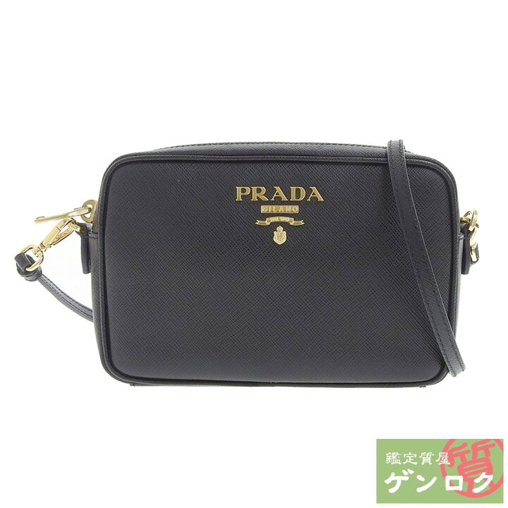 1NE055 バッグ・カバン □PRADA プラダ サフィアーノレザー ポーチ 