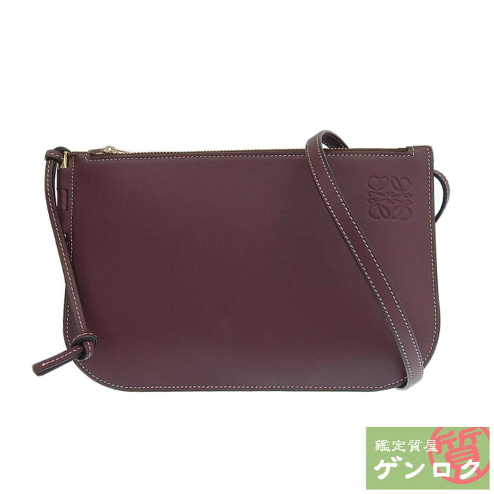 楽天市場】【中古】LOEWE ロエベ ゲートダブル ジップポーチ 