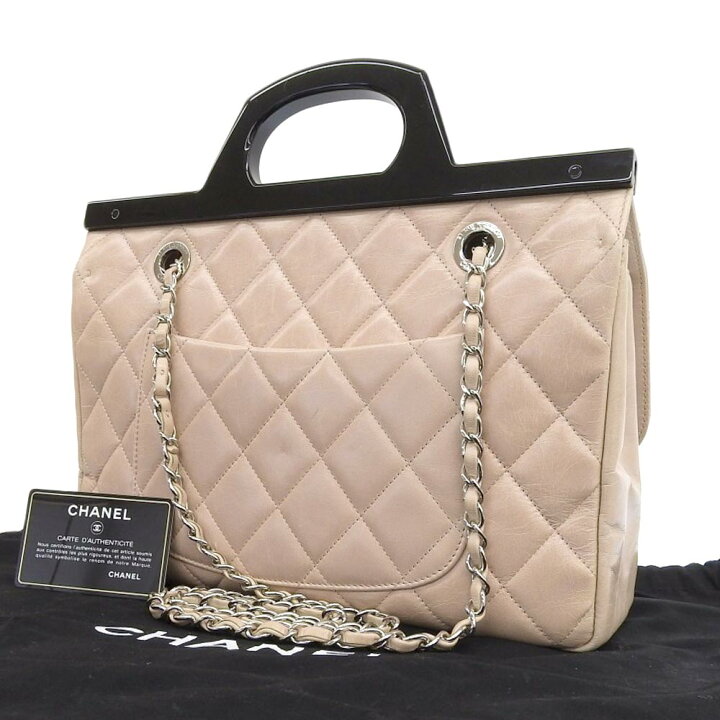 楽天市場】【中古】CHANEL シャネル マトラッセ CCデリバリー 