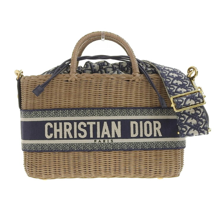 楽天市場】【中古】Dior ディオール ショルダーバッグ 2WAYかごバッグ 