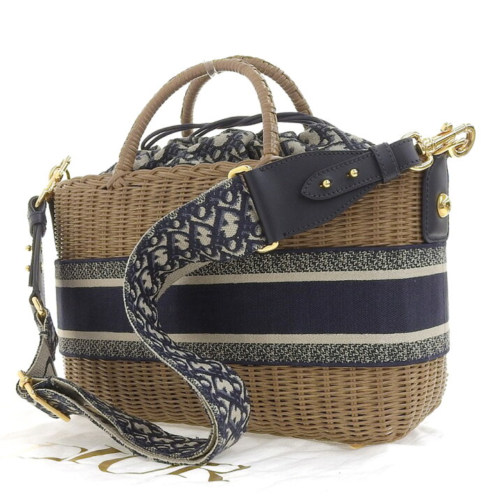 楽天市場】【中古】Dior ディオール ショルダーバッグ 2WAYかごバッグ  