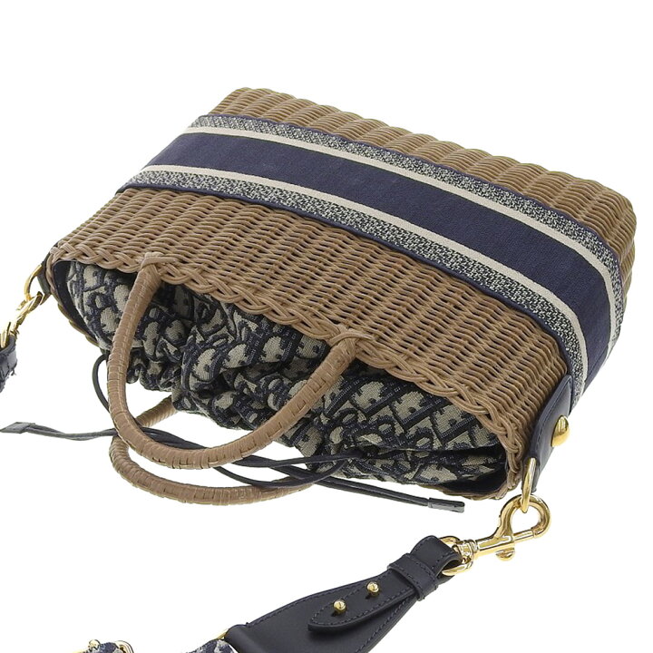 楽天市場】【中古】Dior ディオール ショルダーバッグ 2WAYかごバッグ  