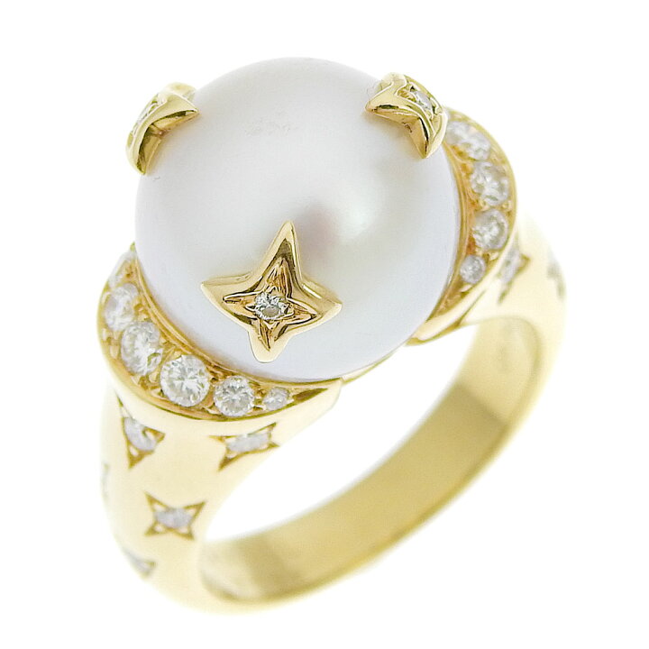 楽天市場】【中古】CHANEL シャネル コメット リング 指輪 750 K18YG  