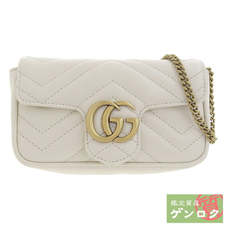 楽天市場】【中古】GUCCI グッチ GGモーメント スーパーミニバッグ 