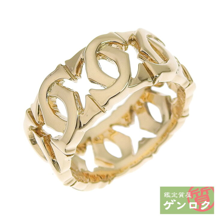 楽天市場】【中古】CARTIER カルティエ アントルラセ リング 指輪 750  