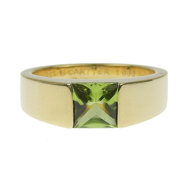 楽天市場】【中古】CARTIER カルティエ タンク リング 指輪 750 K18YG 