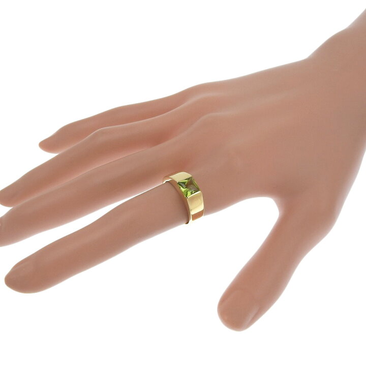 楽天市場】【中古】CARTIER カルティエ タンク リング 指輪 750 K18YG 