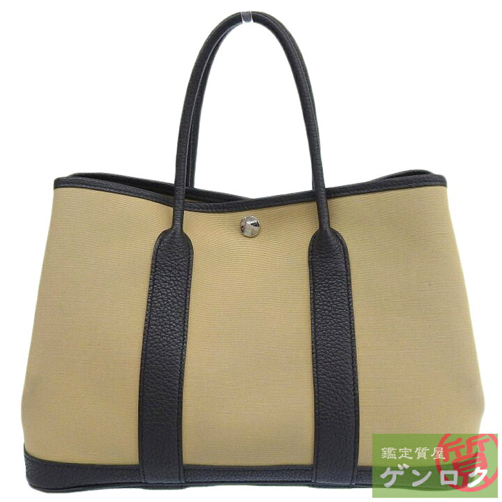 楽天市場】【中古】HERMES エルメス ガーデンパーティTPM トートバッグ 
