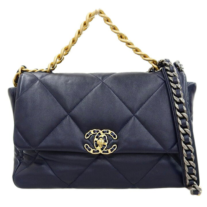 楽天市場】【中古】CHANEL シャネル シャネル19 ショルダーバッグ  