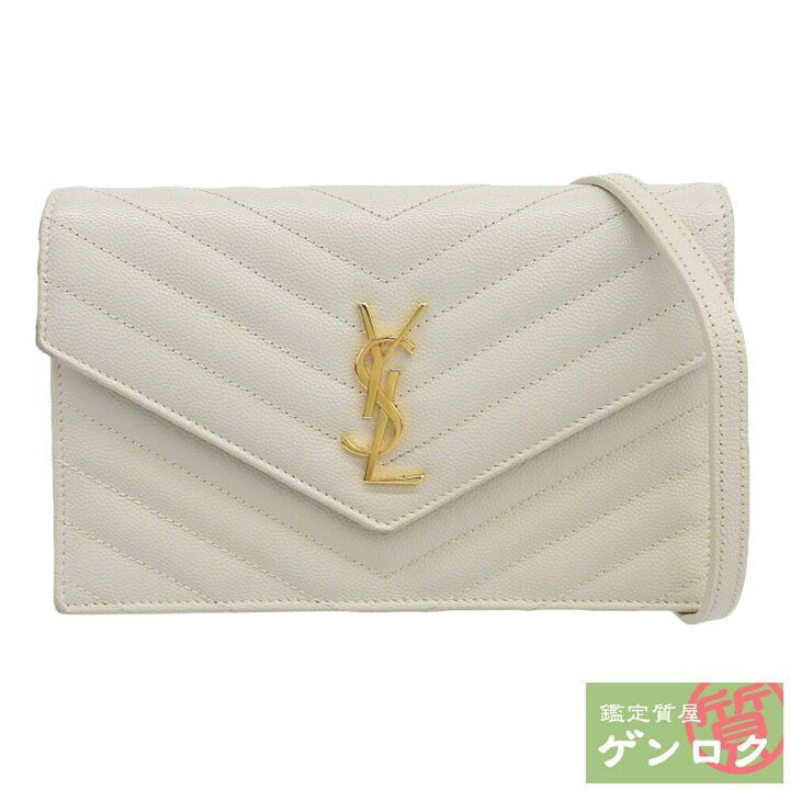 楽天市場】【中古】SAINT LAURENT サンローラン チェーンウォレット 