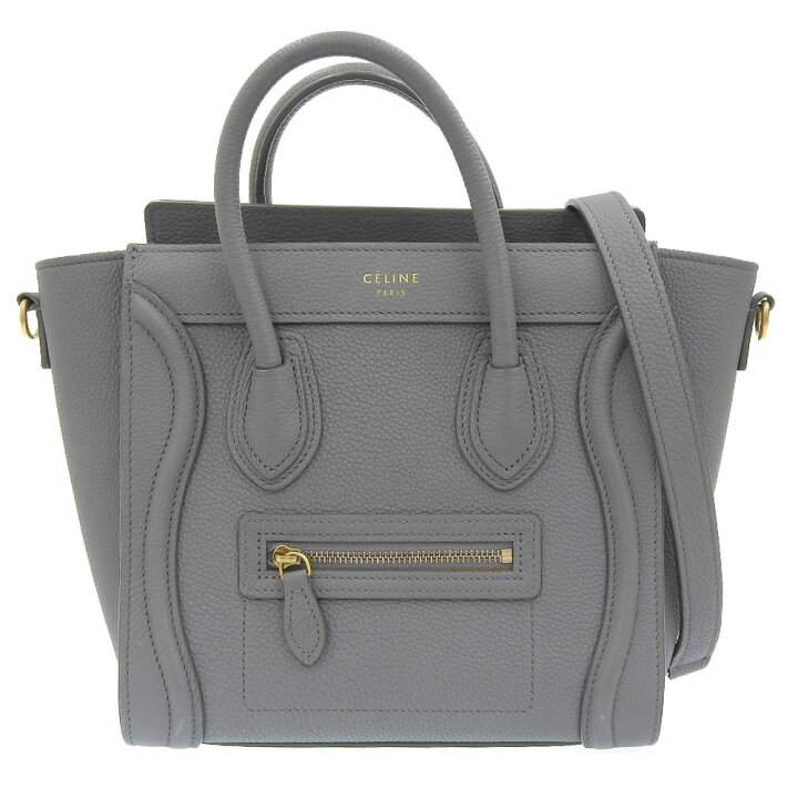 楽天市場】【中古】CELINE セリーヌ ラゲージ ナノショッパー 2WAY 