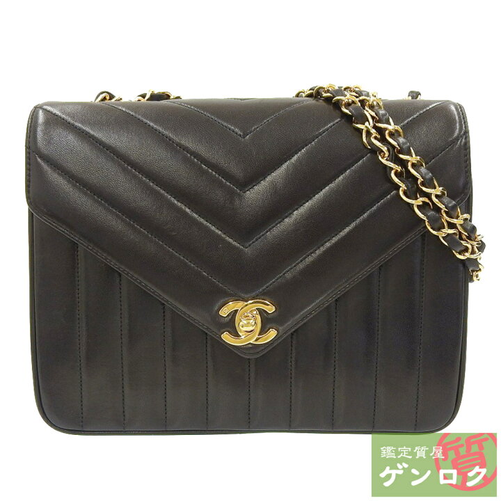 楽天市場】【中古】CHANEL シャネル Vステッチ × マドモアゼル 