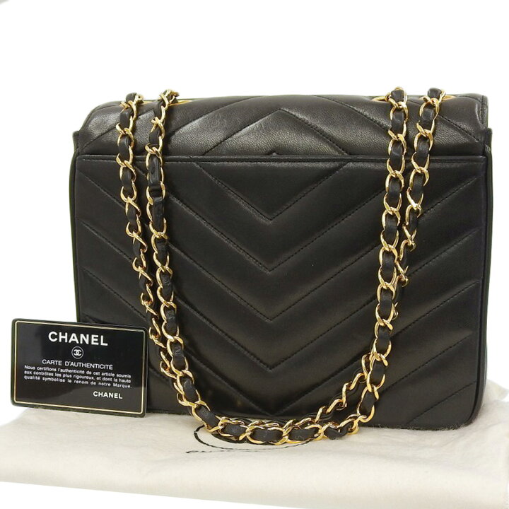 楽天市場】【中古】CHANEL シャネル Vステッチ × マドモアゼル 