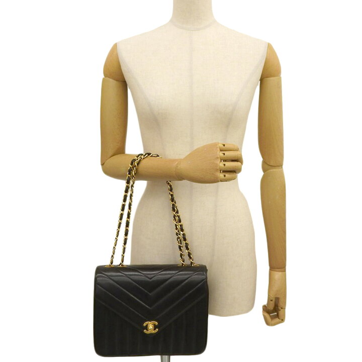 楽天市場】【中古】CHANEL シャネル Vステッチ × マドモアゼル 