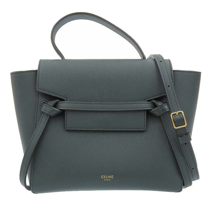 楽天市場】【中古】CELINE セリーヌ ベルトバック 2WAY ハンドバッグ 