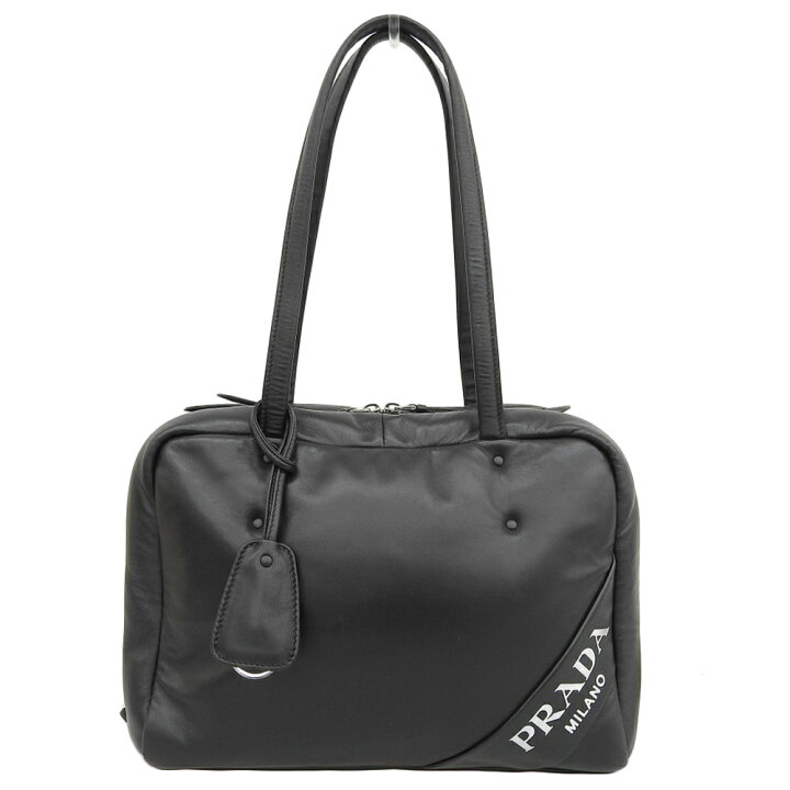 楽天市場】【中古】PRADA プラダ ロゴ ショルダーバッグ トートバッグ 
