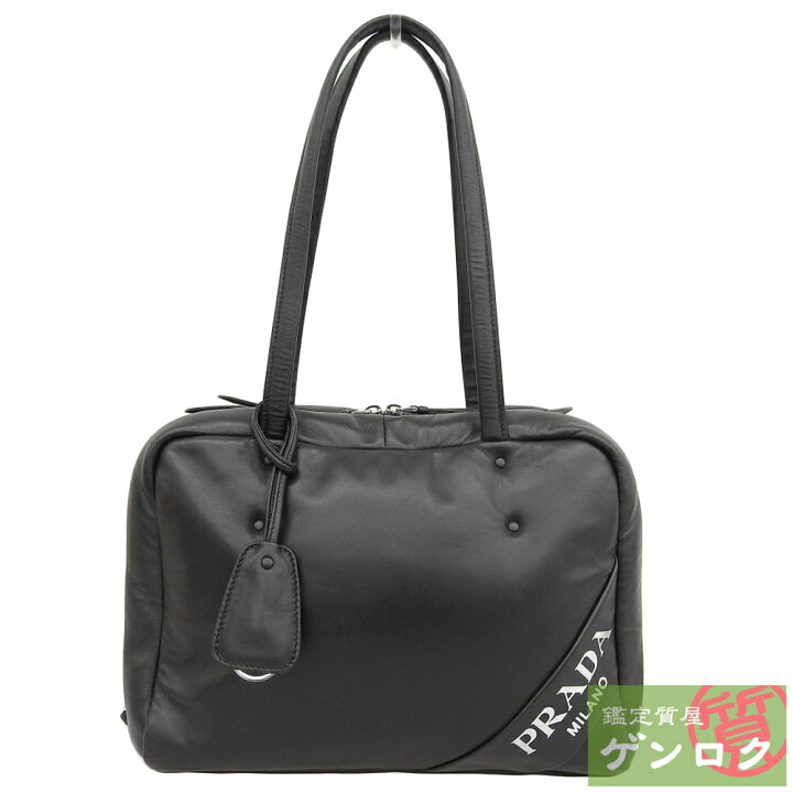楽天市場】【中古】PRADA プラダ ロゴ ショルダーバッグ トートバッグ 