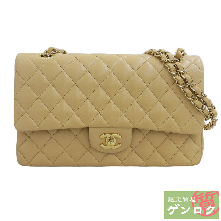 楽天市場】【中古】CHANEL シャネル マトラッセ Wチェーンショルダー 