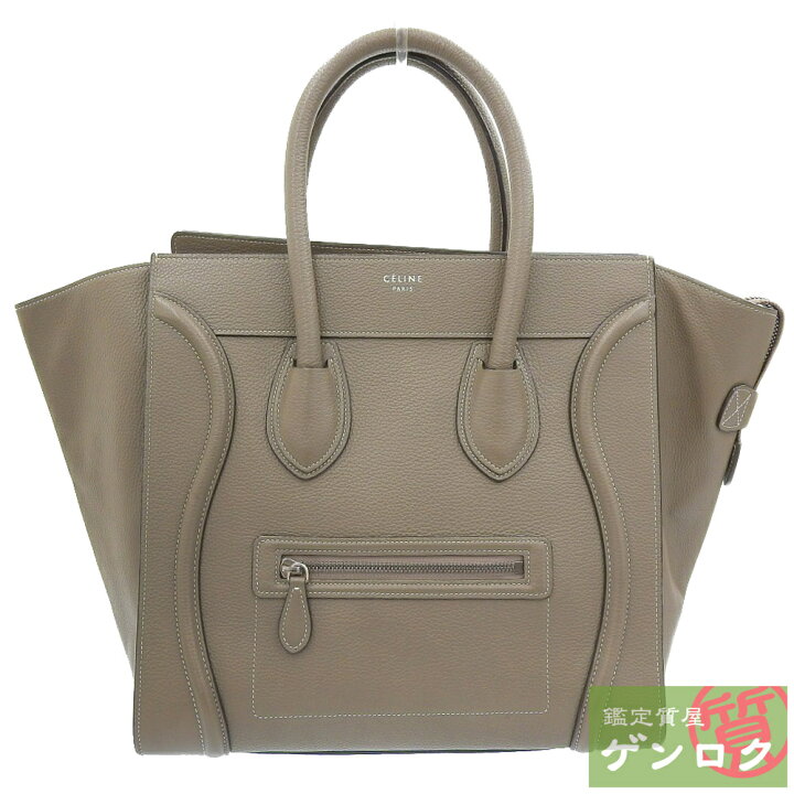 楽天市場】【中古】CELINE セリーヌ ラゲージ ミニショッパー 