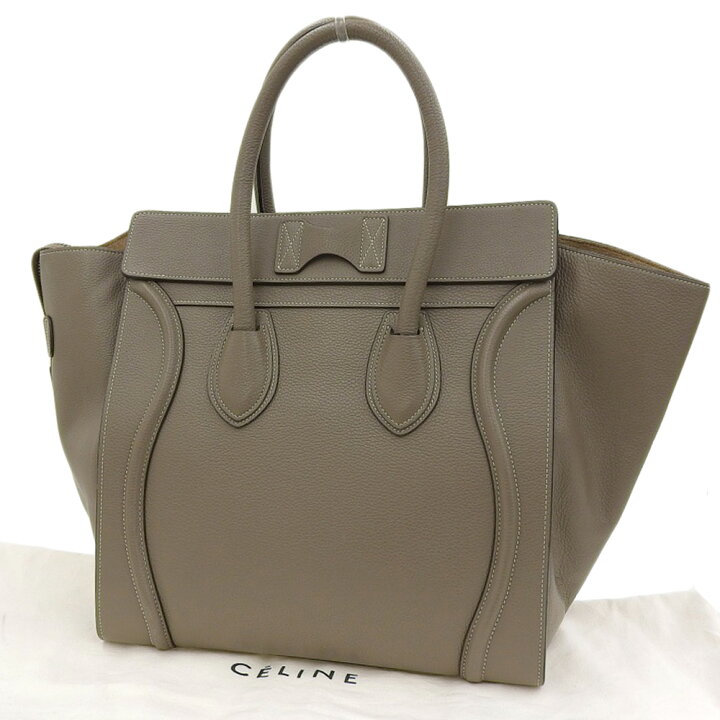 楽天市場】【中古】CELINE セリーヌ ラゲージ ミニショッパー 