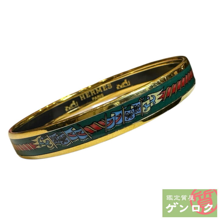 楽天市場】【中古】 エルメス エマイユ PM ブレスレット 七宝焼き 