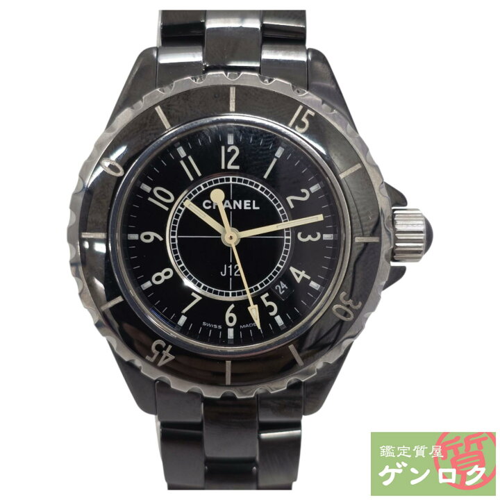 楽天市場】【中古】 シャネル クォーツ j12 腕時計 H0682 セラミック  